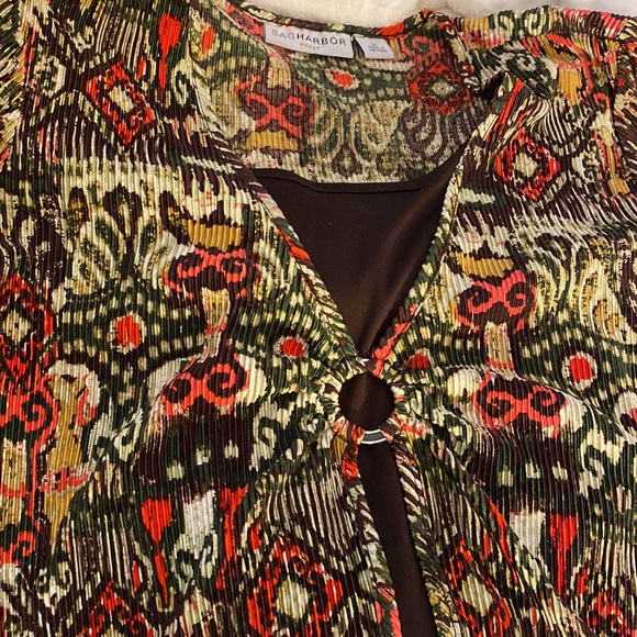 Nice Sag Harbor size 1X accordion, pleated top - Picture 4 of 11